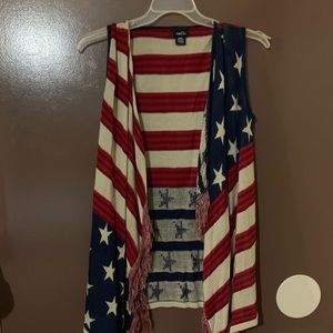 Rue 21 American Flag Pullover